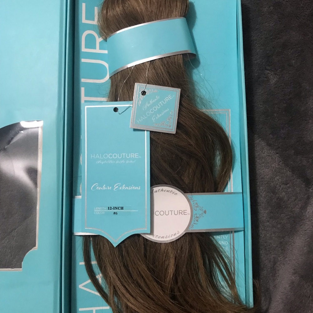 Halo Couture #6 Brown / Blonde Human Remy Hair